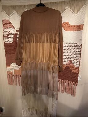 Ombré Fringe Dress
